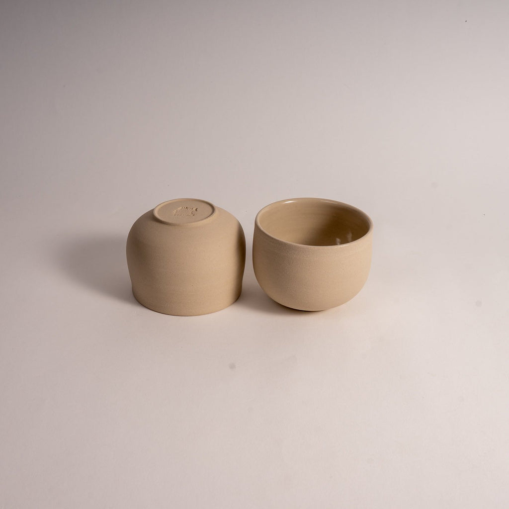 OCHA beige | handgemachte Teetasse (Matcha)