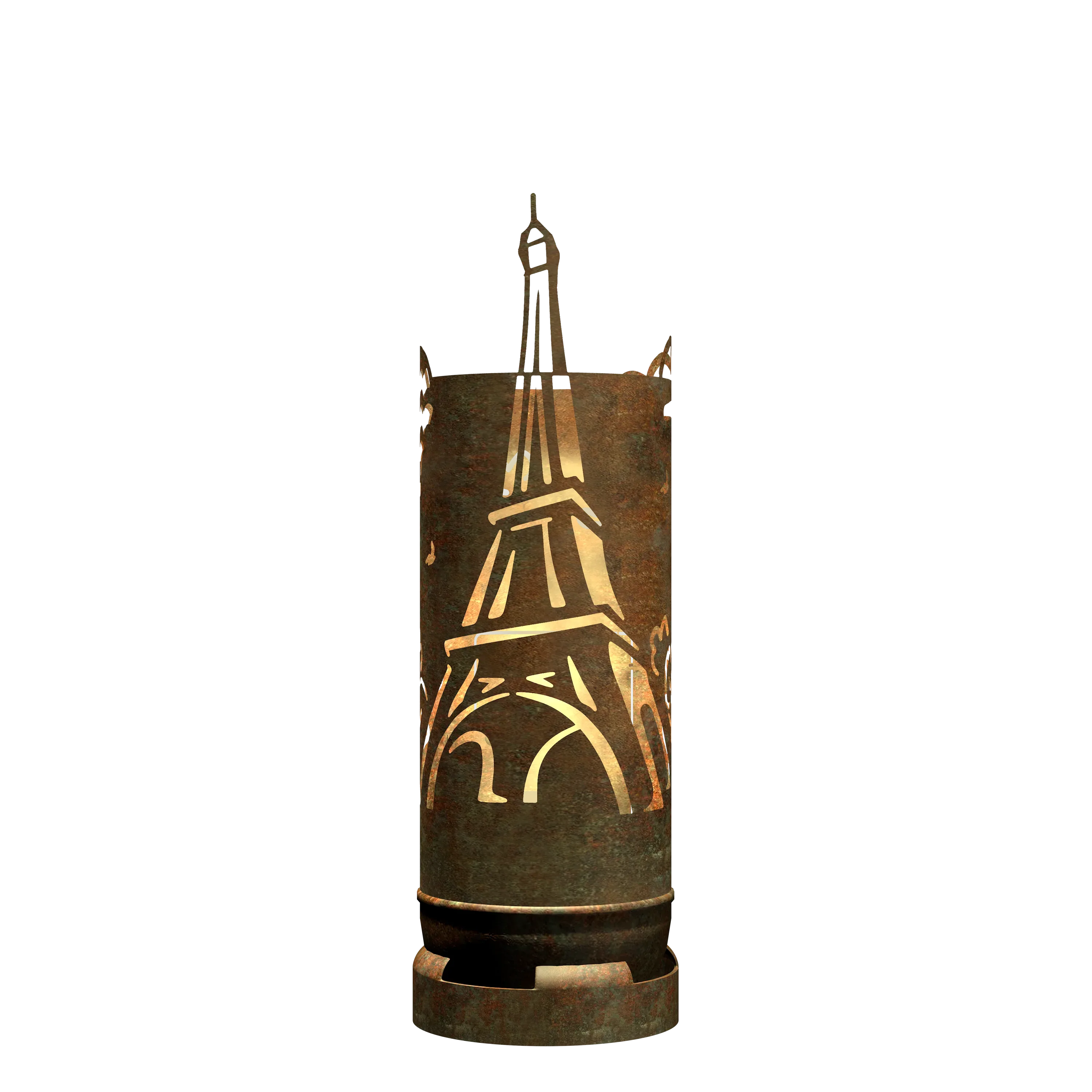 Feuertonne Eiffelturm exklusiv Design - feuertonnen.org