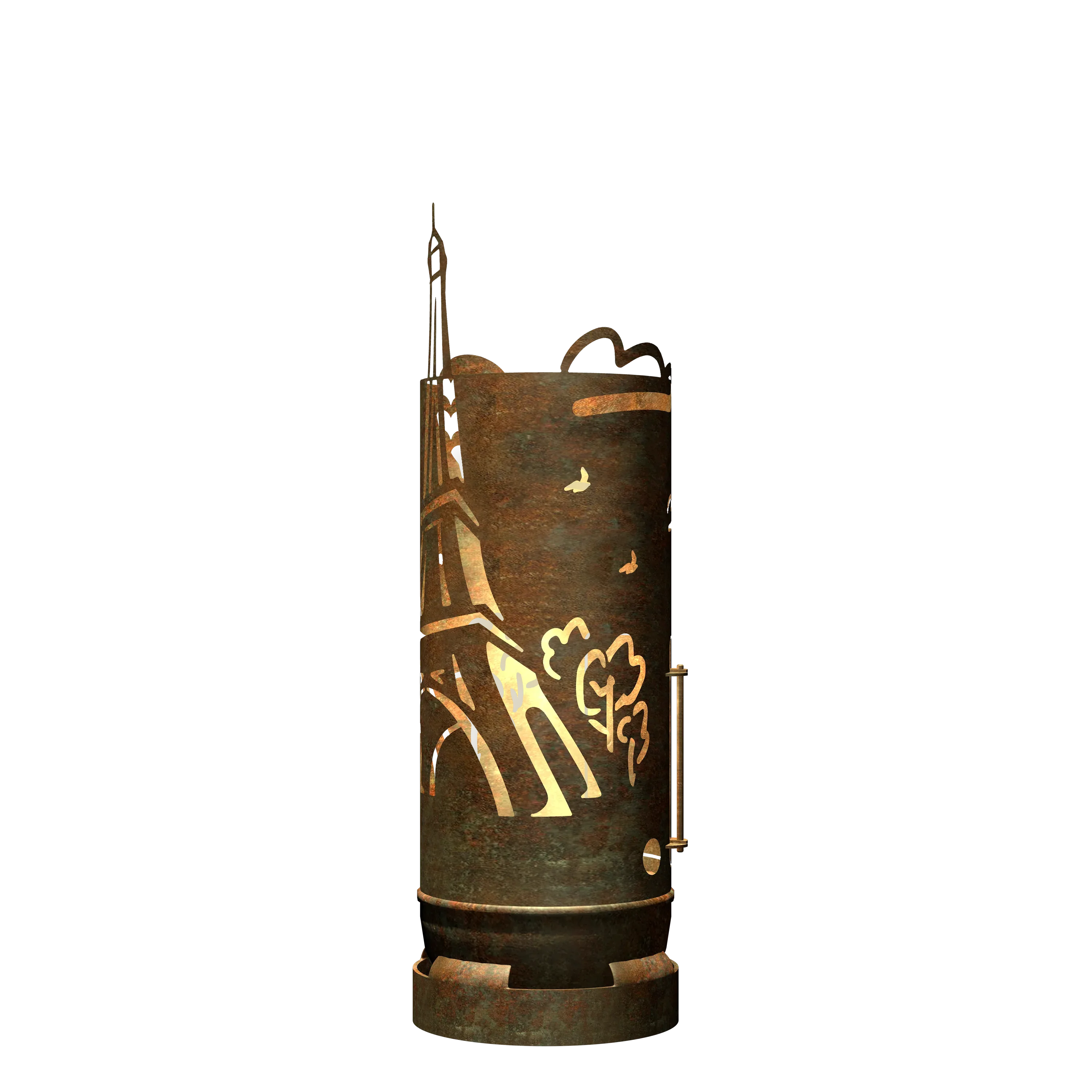 Feuertonne Eiffelturm exklusiv Design - feuertonnen.org