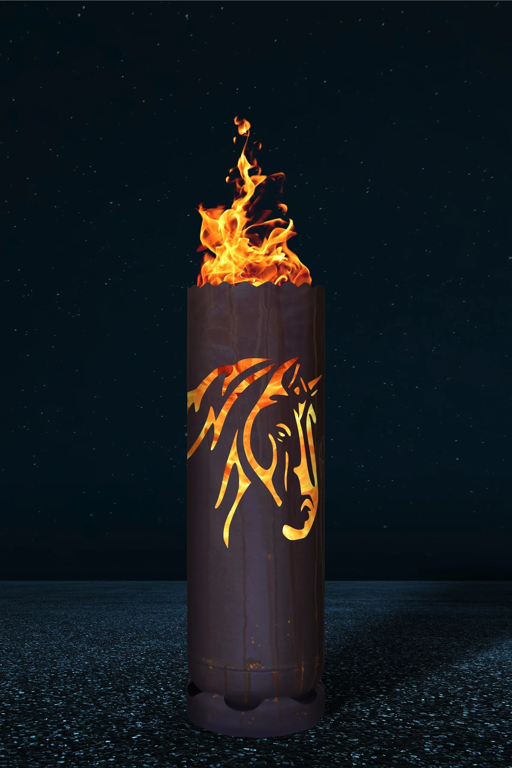 Feuertonne "Pferdekopf" - feuertonnen.org