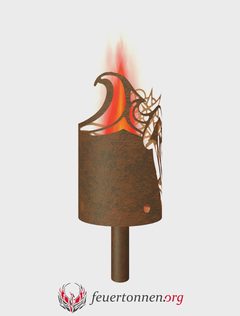 video von gartenfackel anker von feuertonnen.org