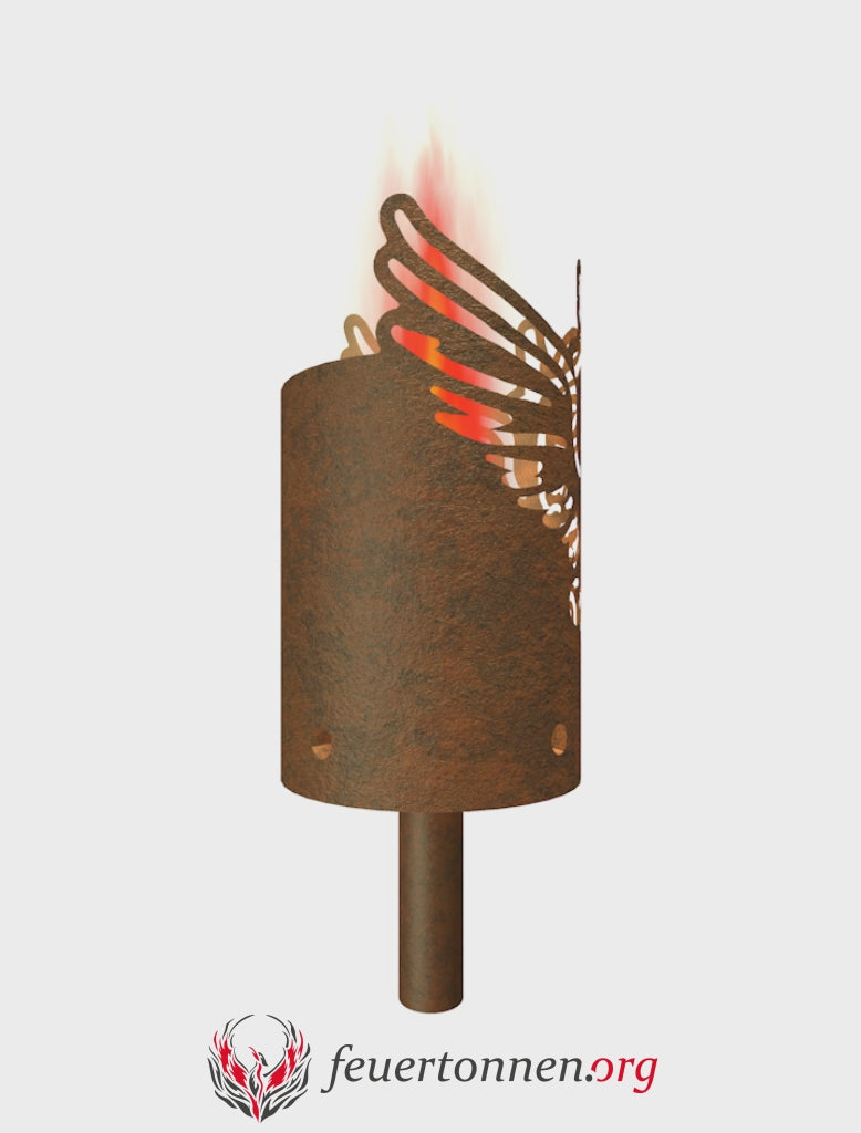 Torche de jardin Cavalier de l'enfer