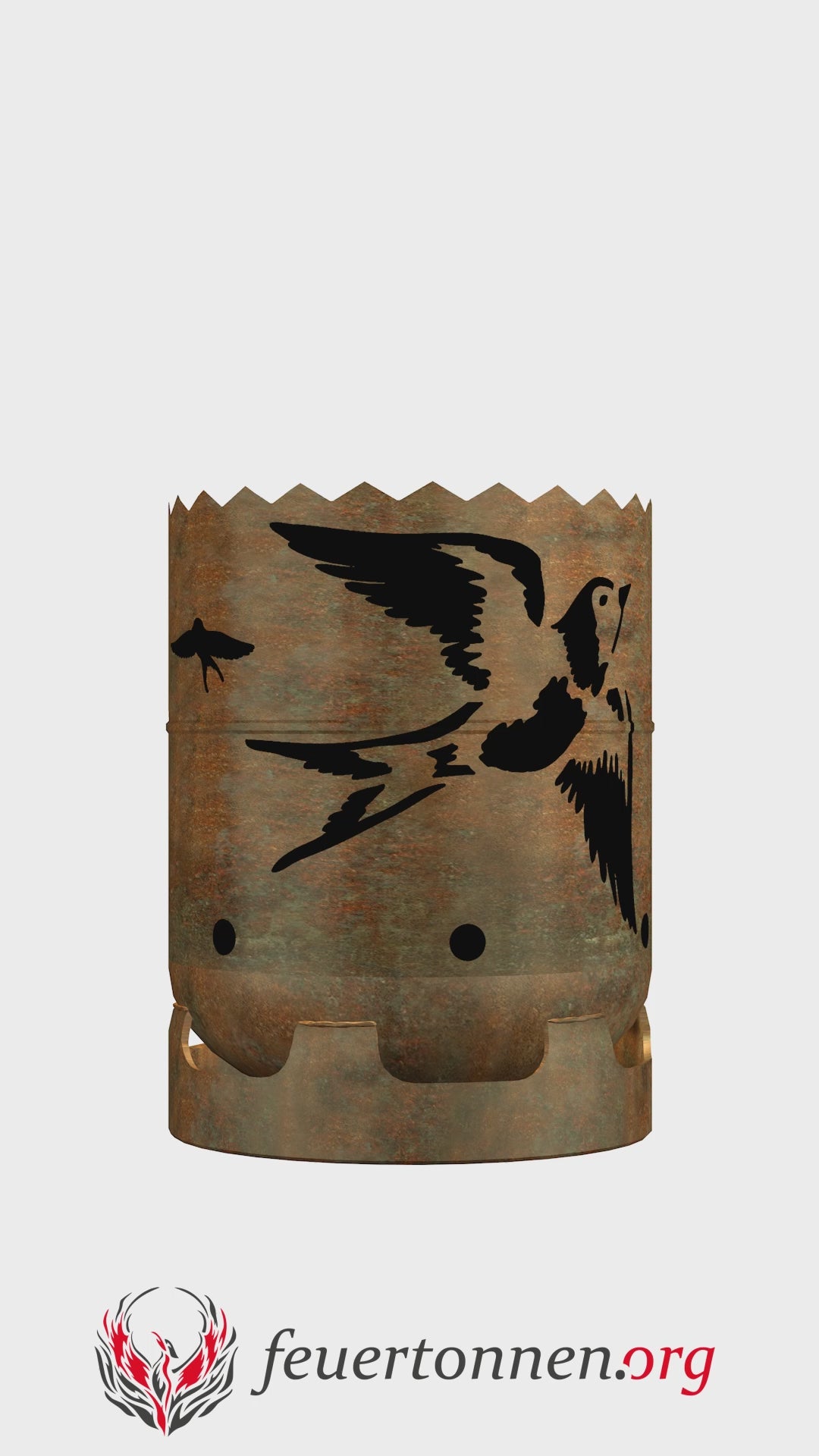 Feuertonne Schwalben