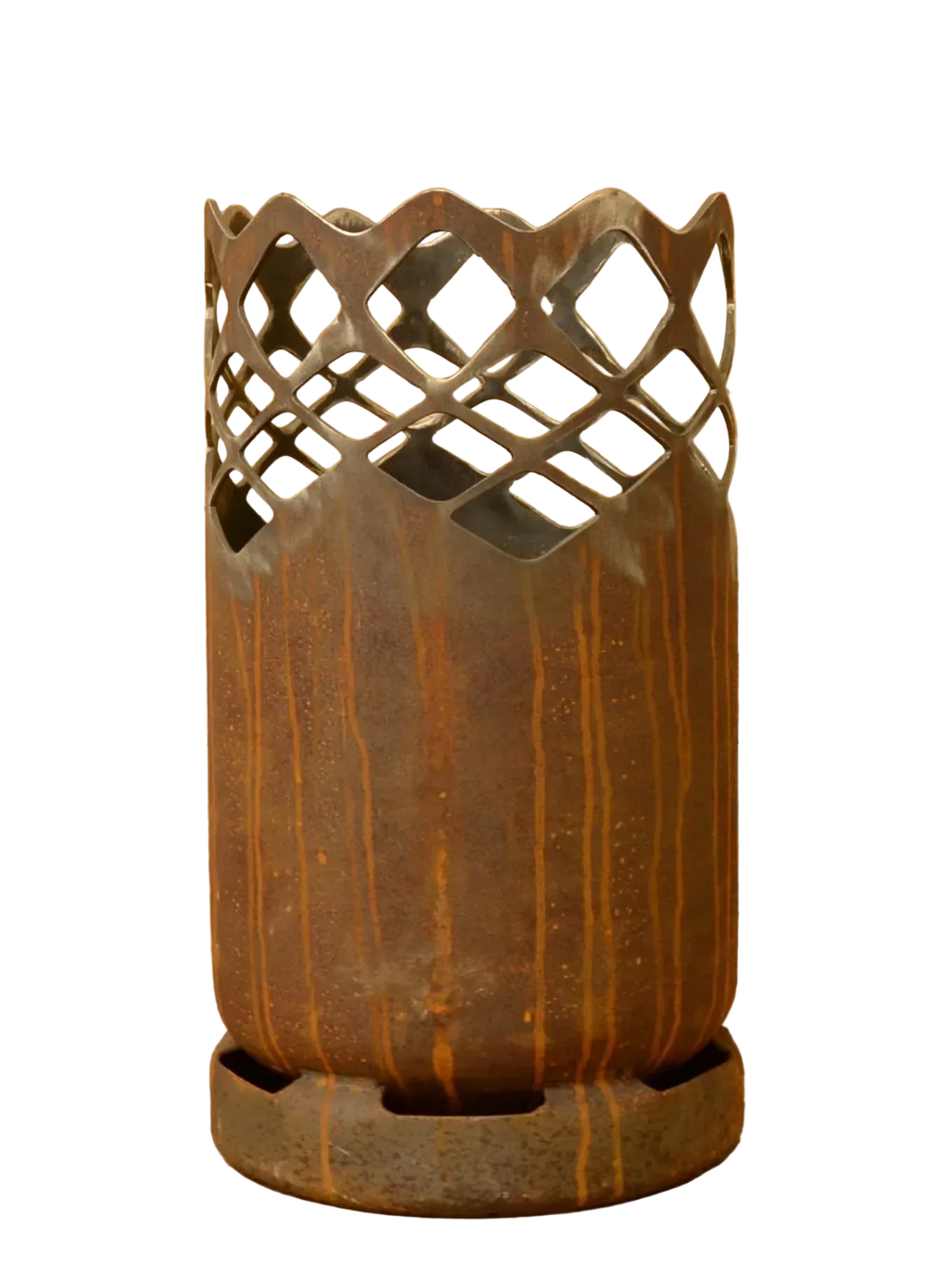 Dropslik Feuertonne "Rauti" - feuertonnen.org