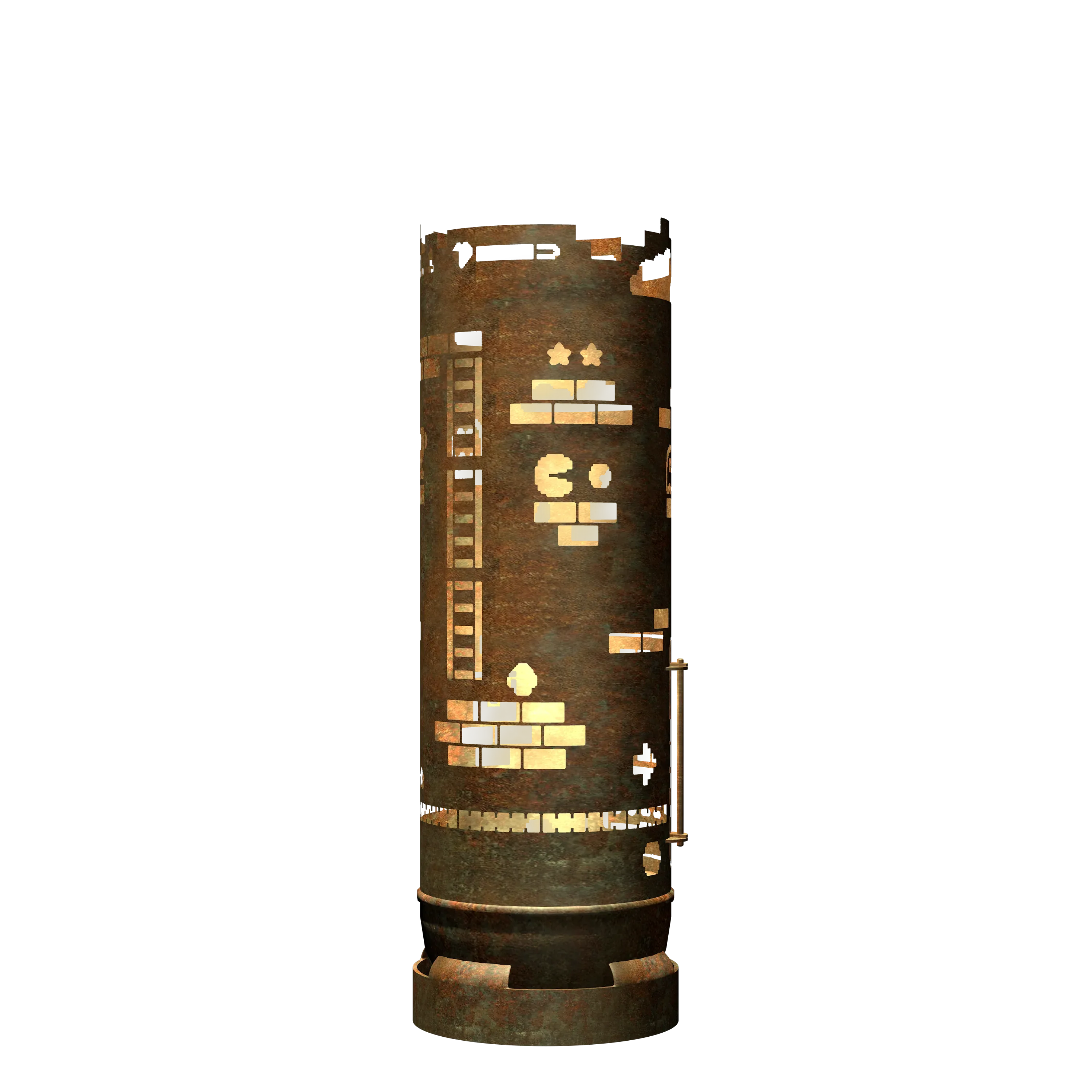 Feuertonne mit Retro Game Design - feuertonnen.org