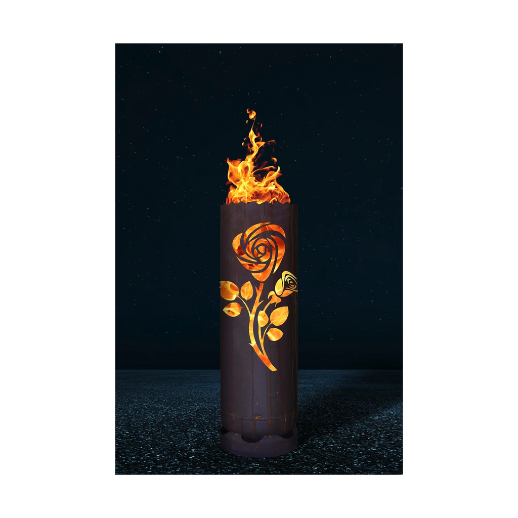 Baril à feu Rose