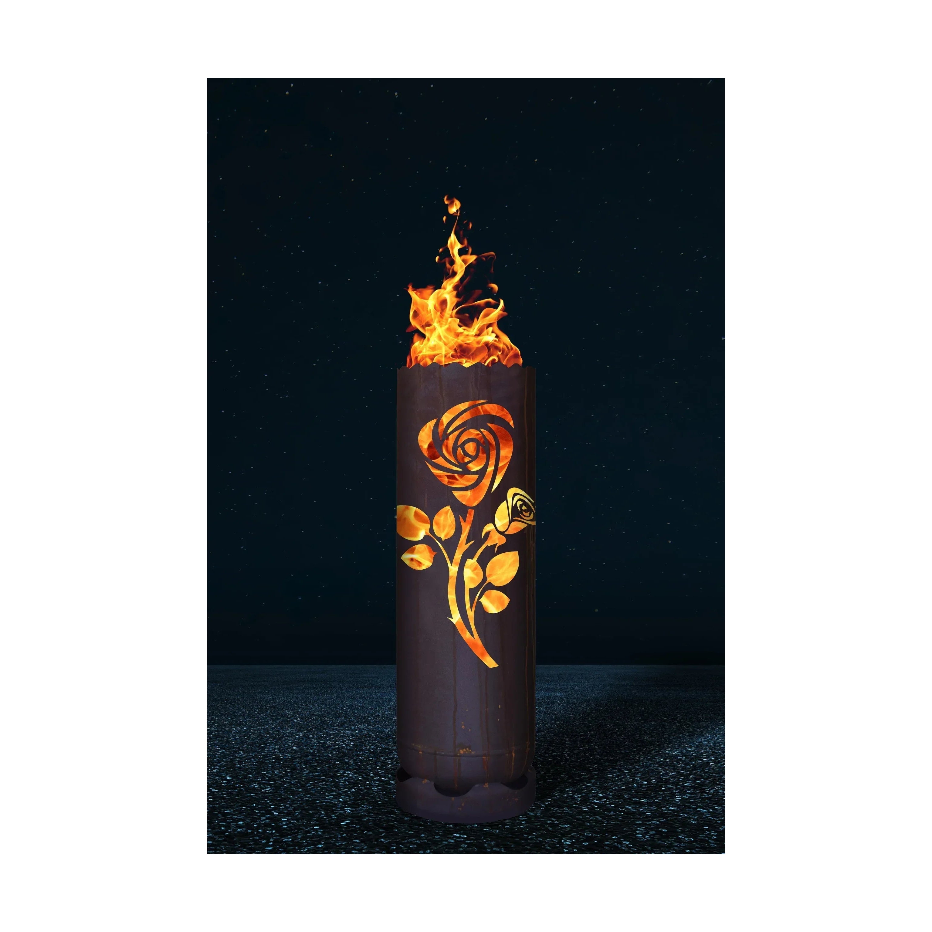 Baril à feu Rose