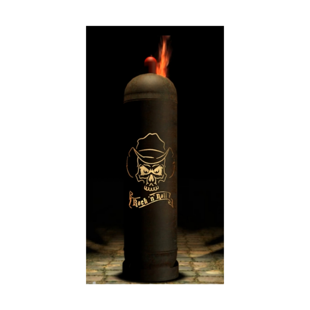 Fire barrel Skull