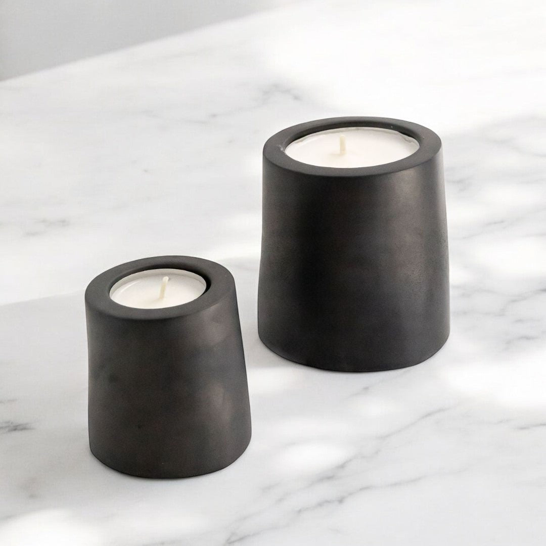 Tealight holders GEMMA (set of 2)