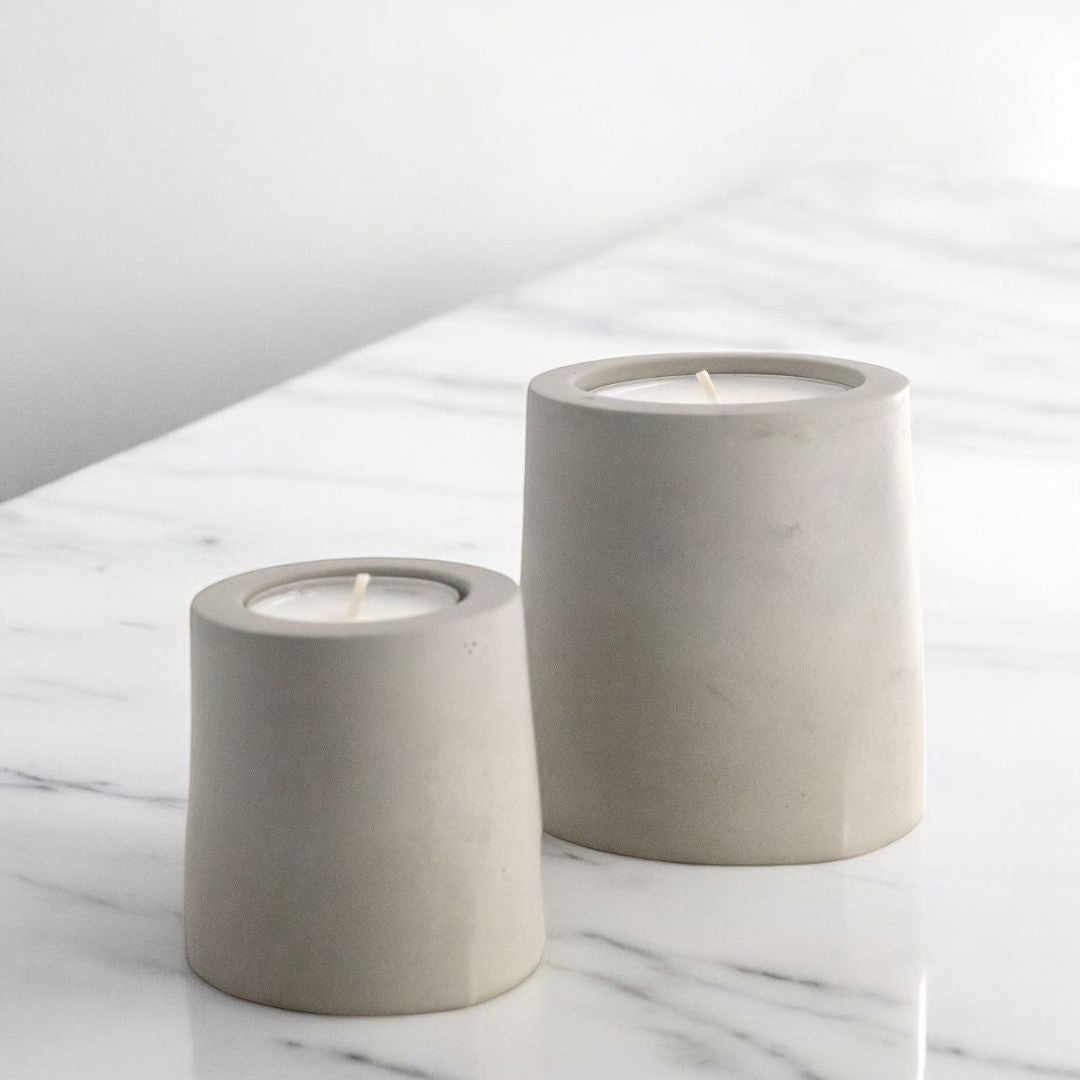 Tealight holders GEMMA (set of 2)