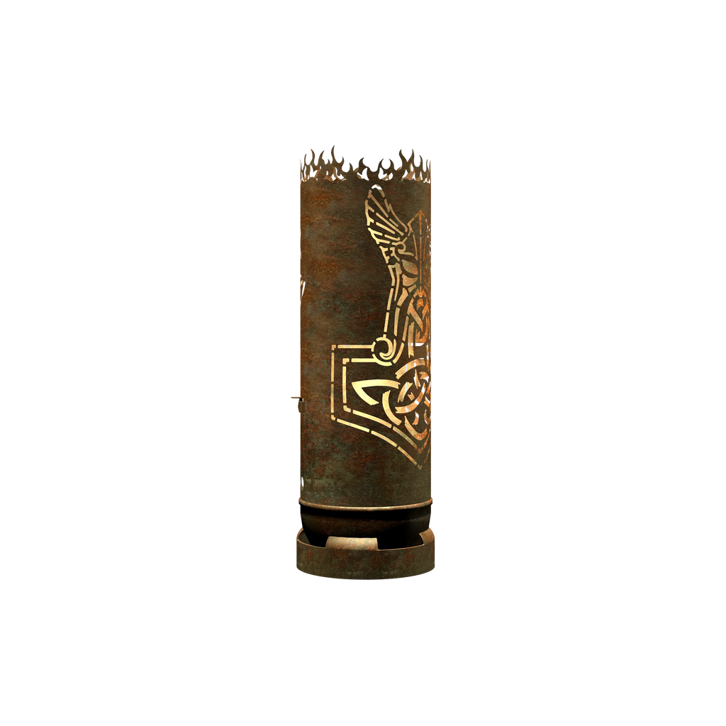 Baril à feu « Thor avec des runes »