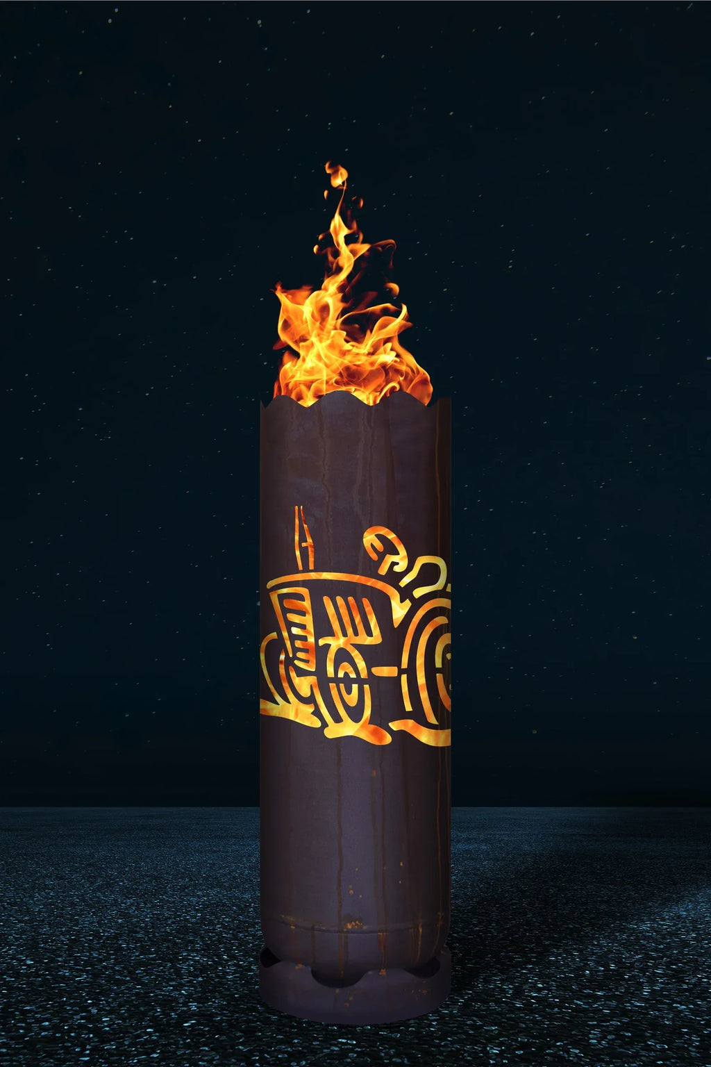 Feuertonne "Traktor 2" - feuertonnen.org