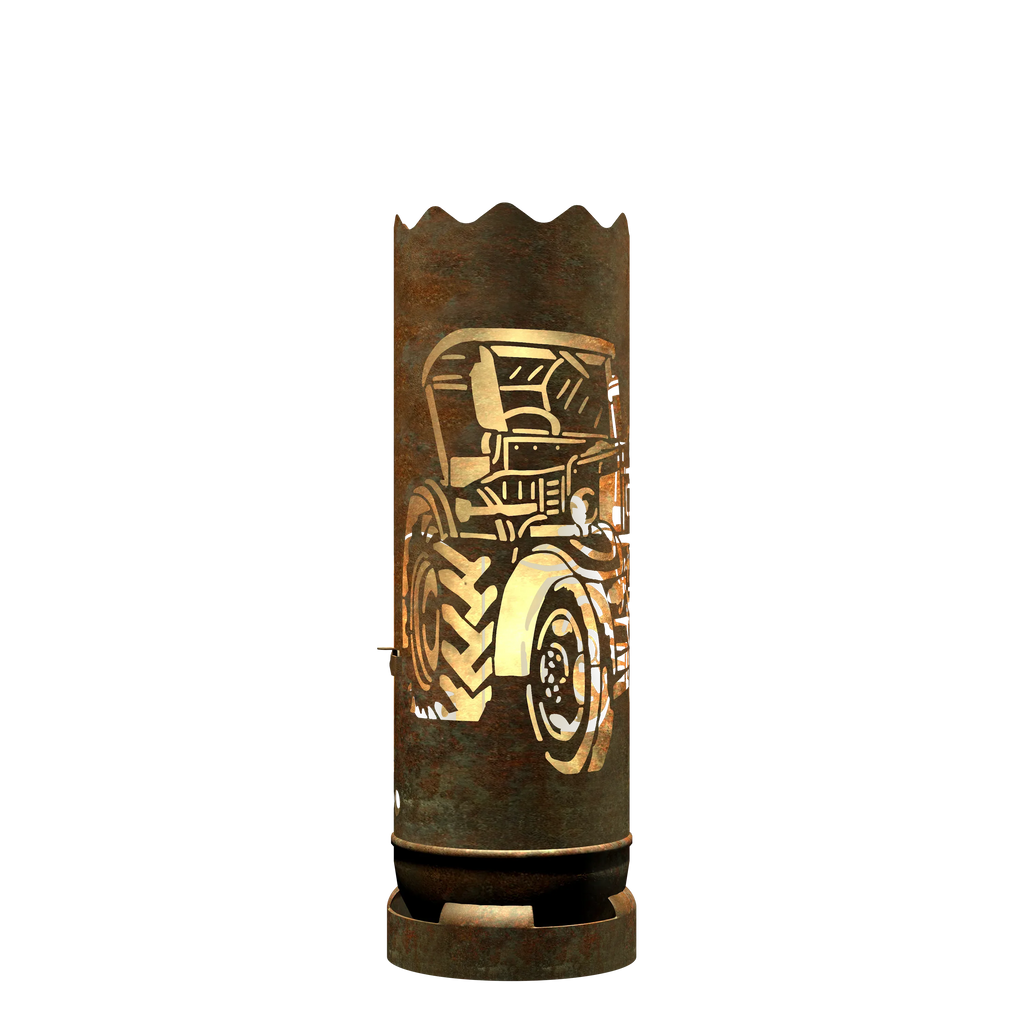 Feuertonne Traktor Retro - feuertonnen.org