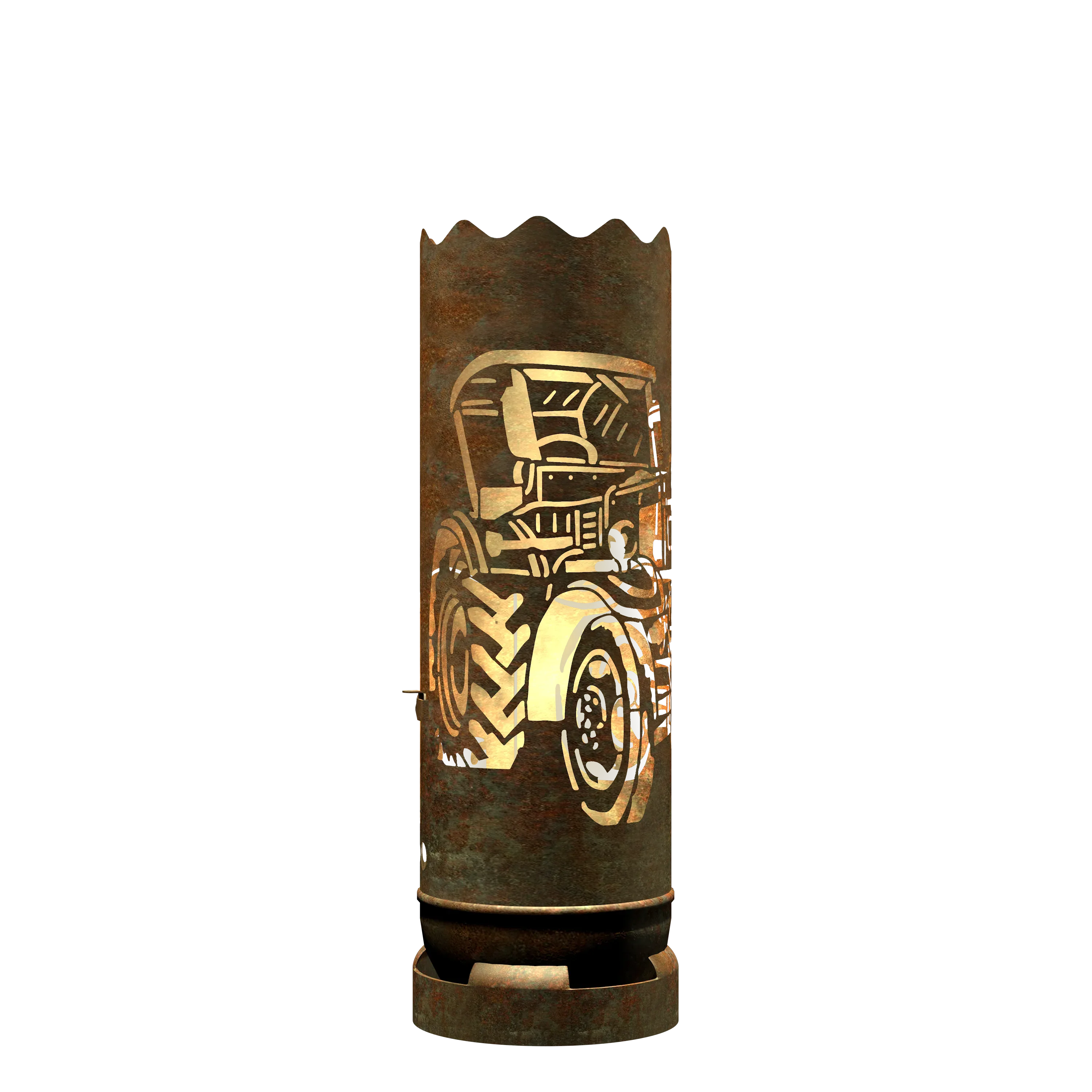 Feuertonne Traktor Retro - feuertonnen.org