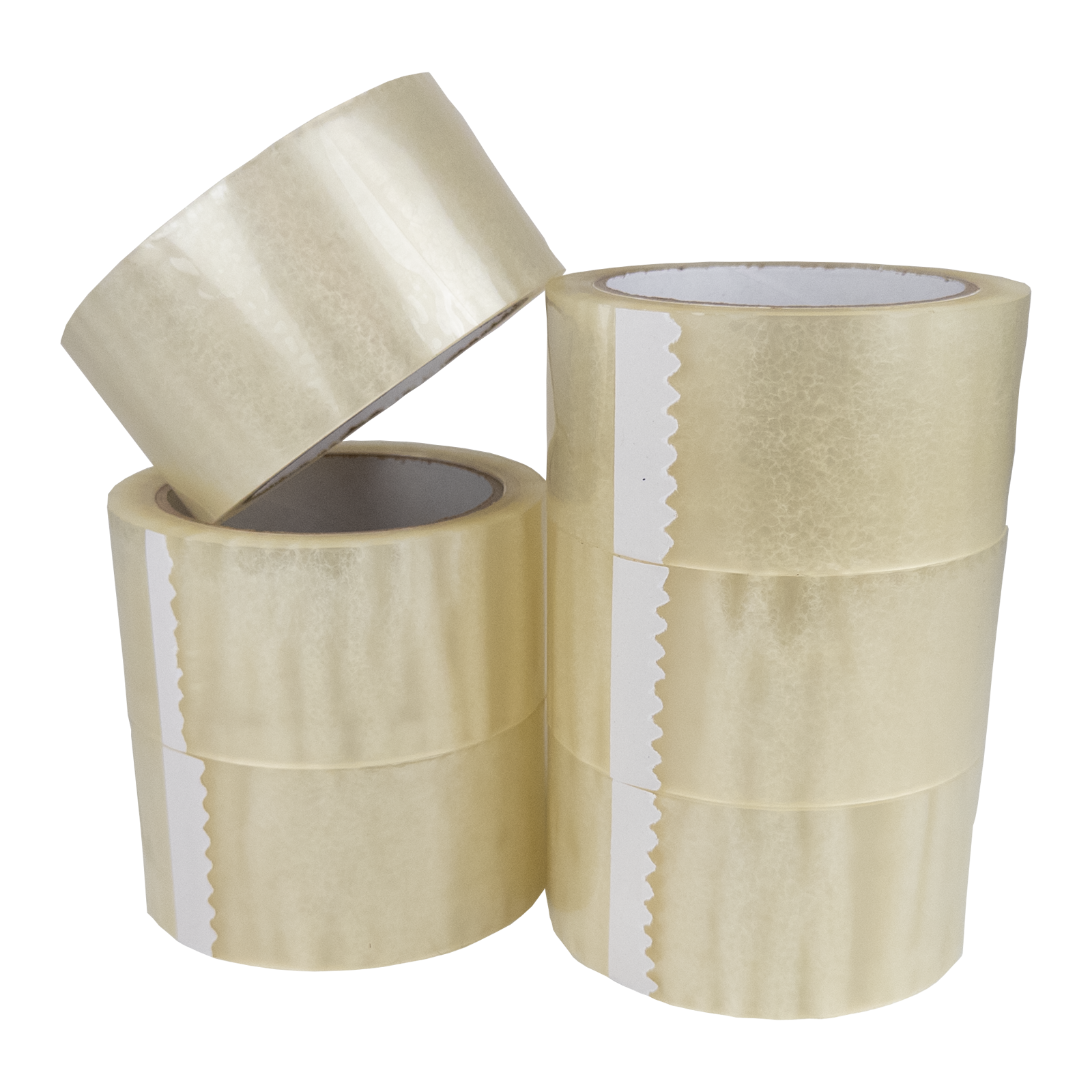 Transparentes Klebeband - Leise abrollend - 50mm x 66m - ca. 50µm