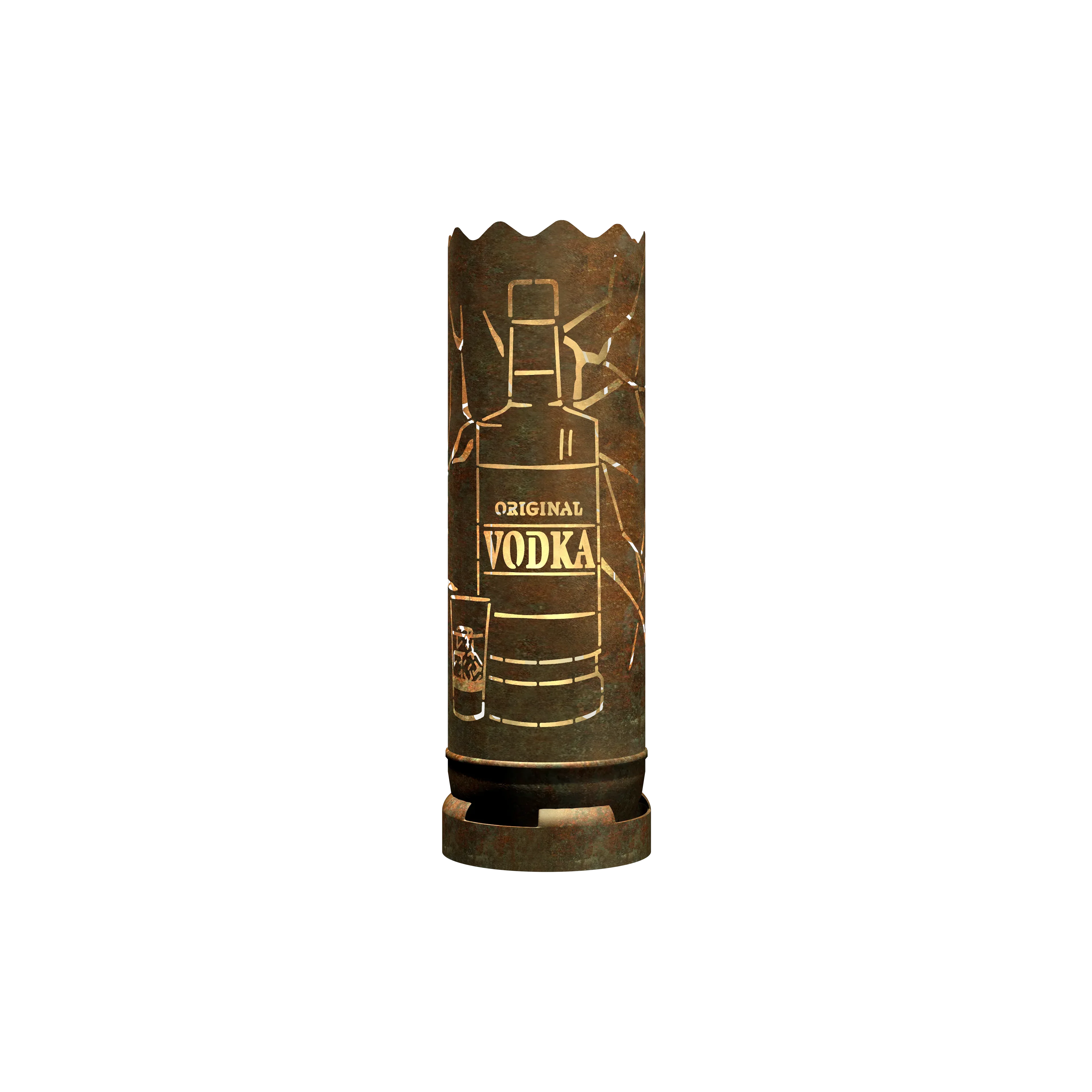 Fire barrel vodka