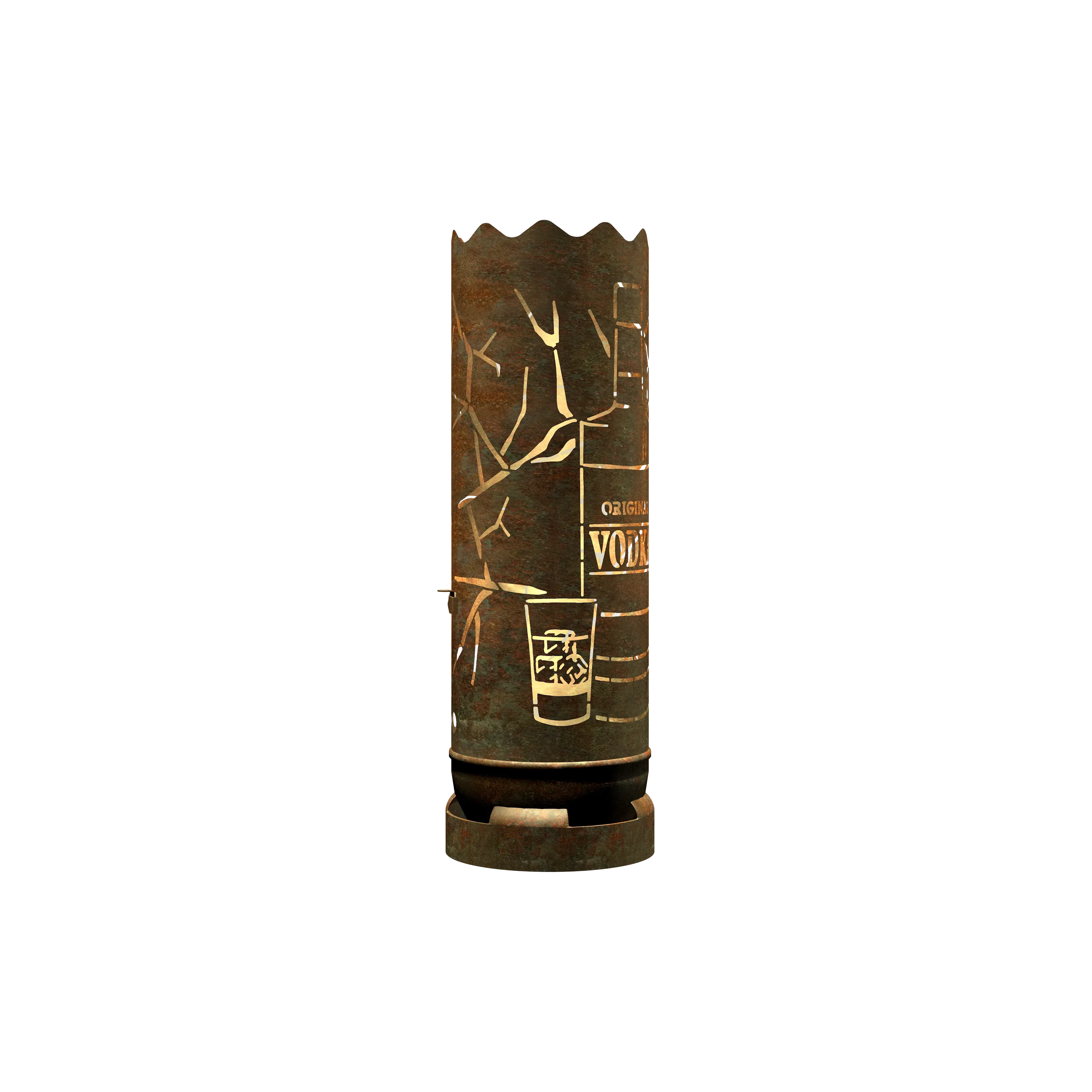 Fire barrel vodka