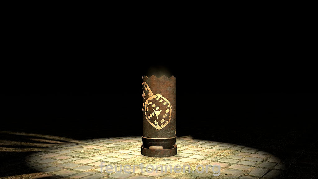 Dropslik Feuertonne Würfel 2 - feuertonnen.org