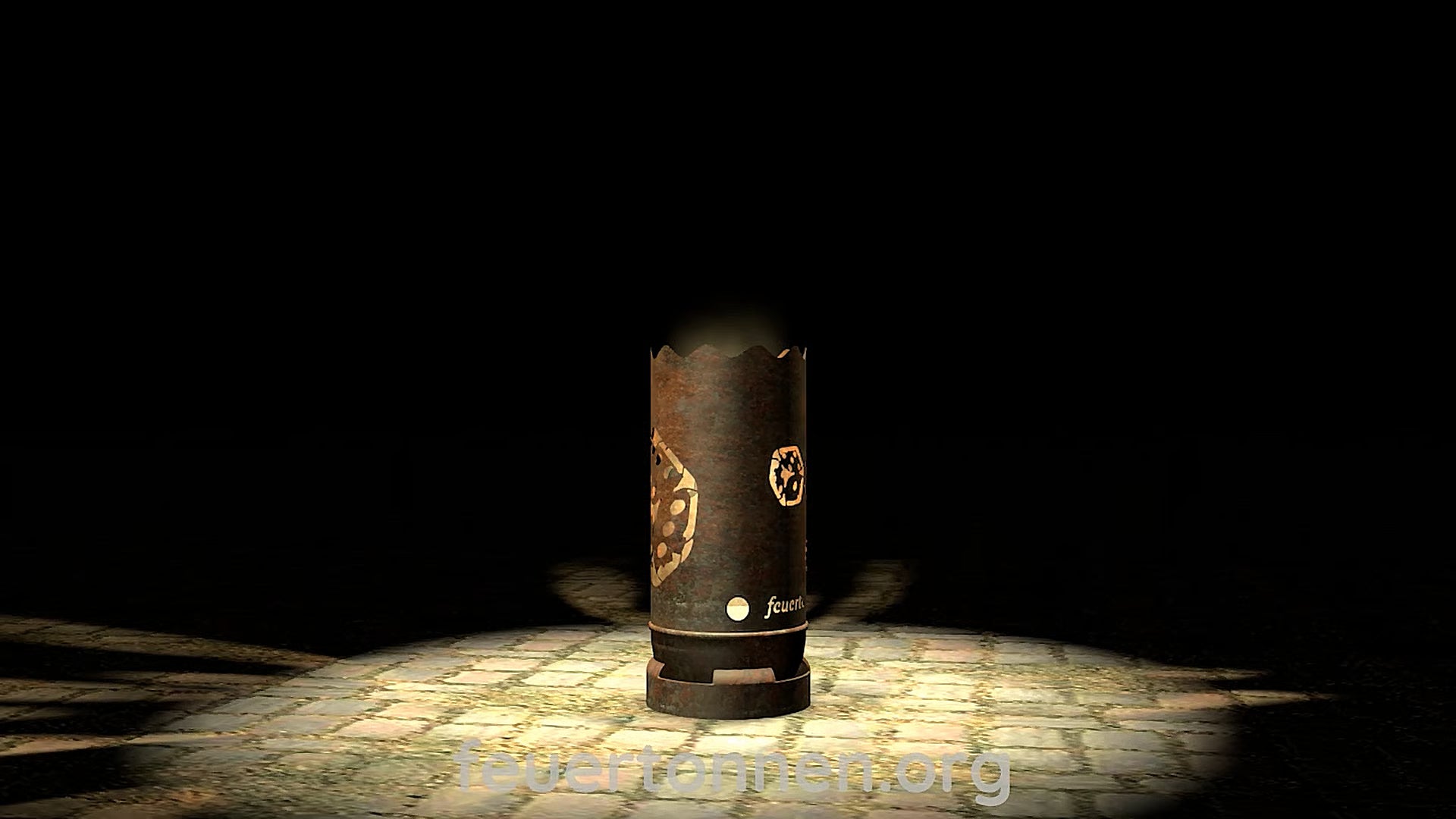 Dropslik Feuertonne Würfel 2 - feuertonnen.org