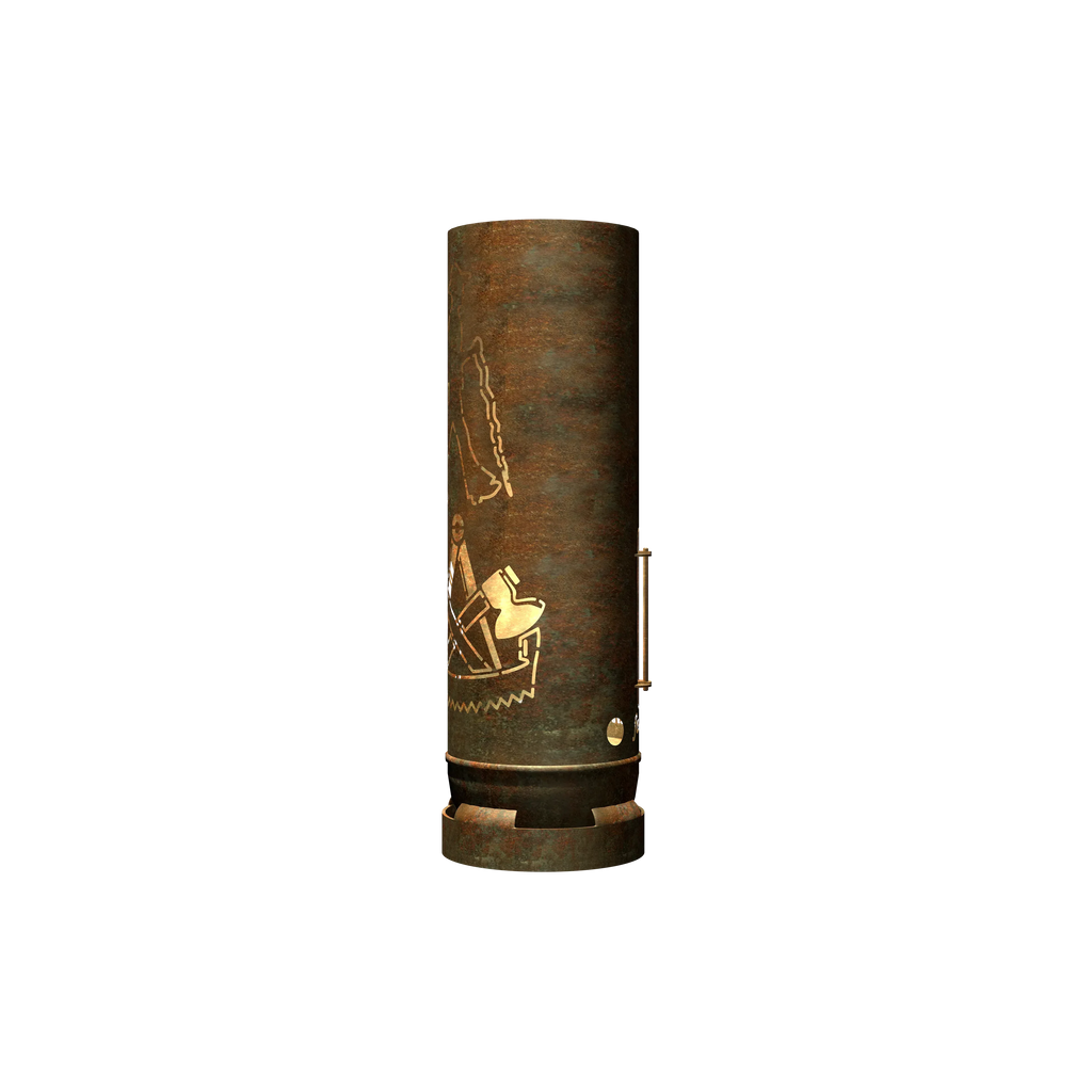 Baril à feu « Charpentier » avec personnalisation
