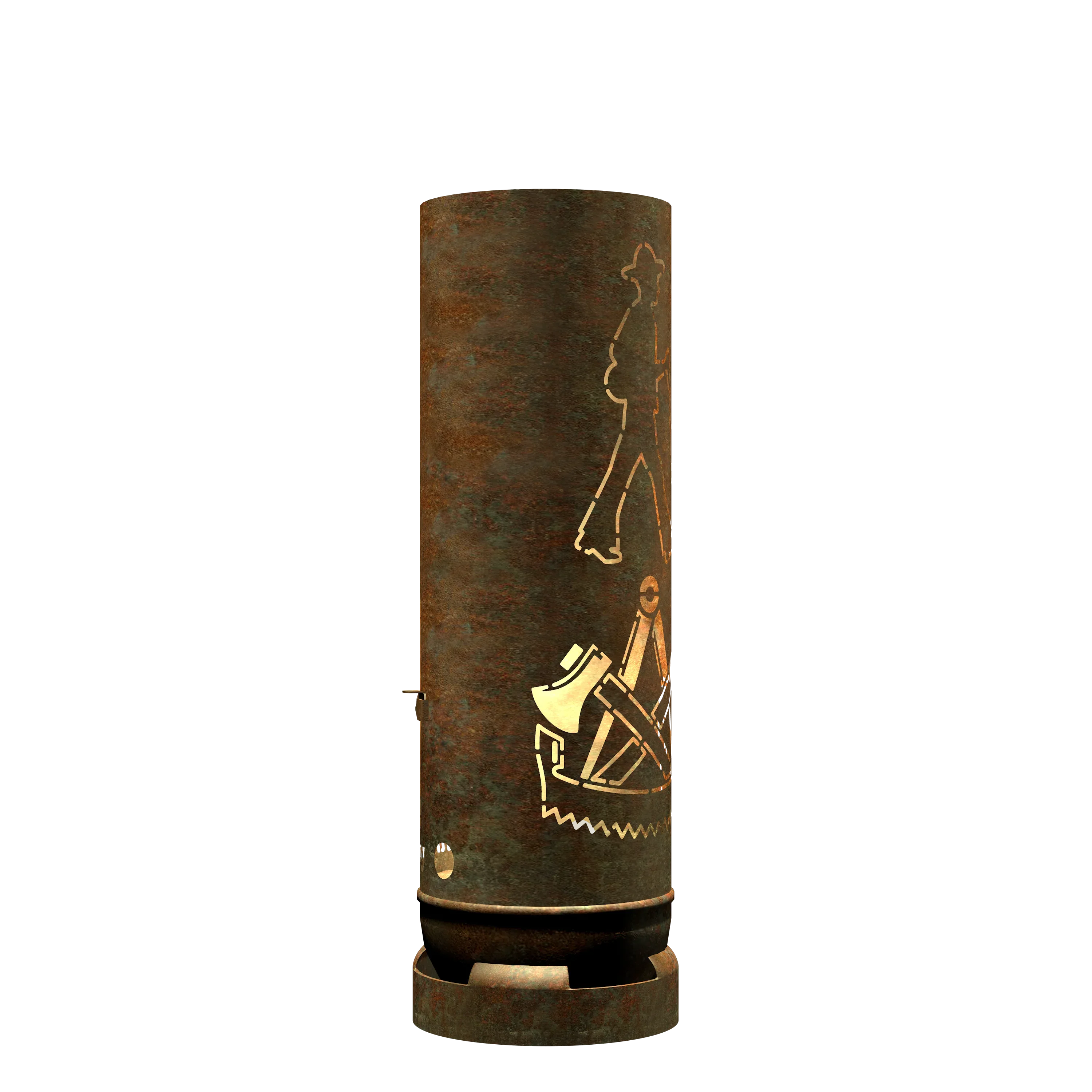 Feuertonne "Zimmermann" inkl. Personalisierung - feuertonnen.org